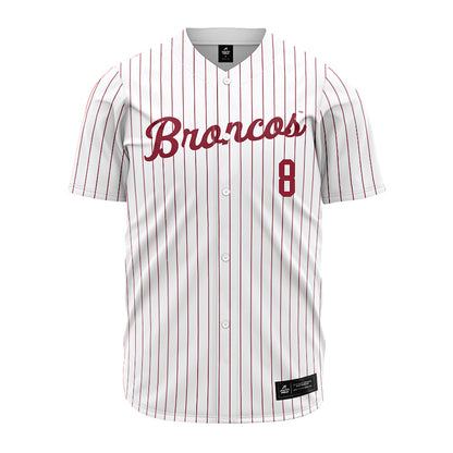 SCU - NCAA Baseball : Matthew Tiendas - White Jersey-0