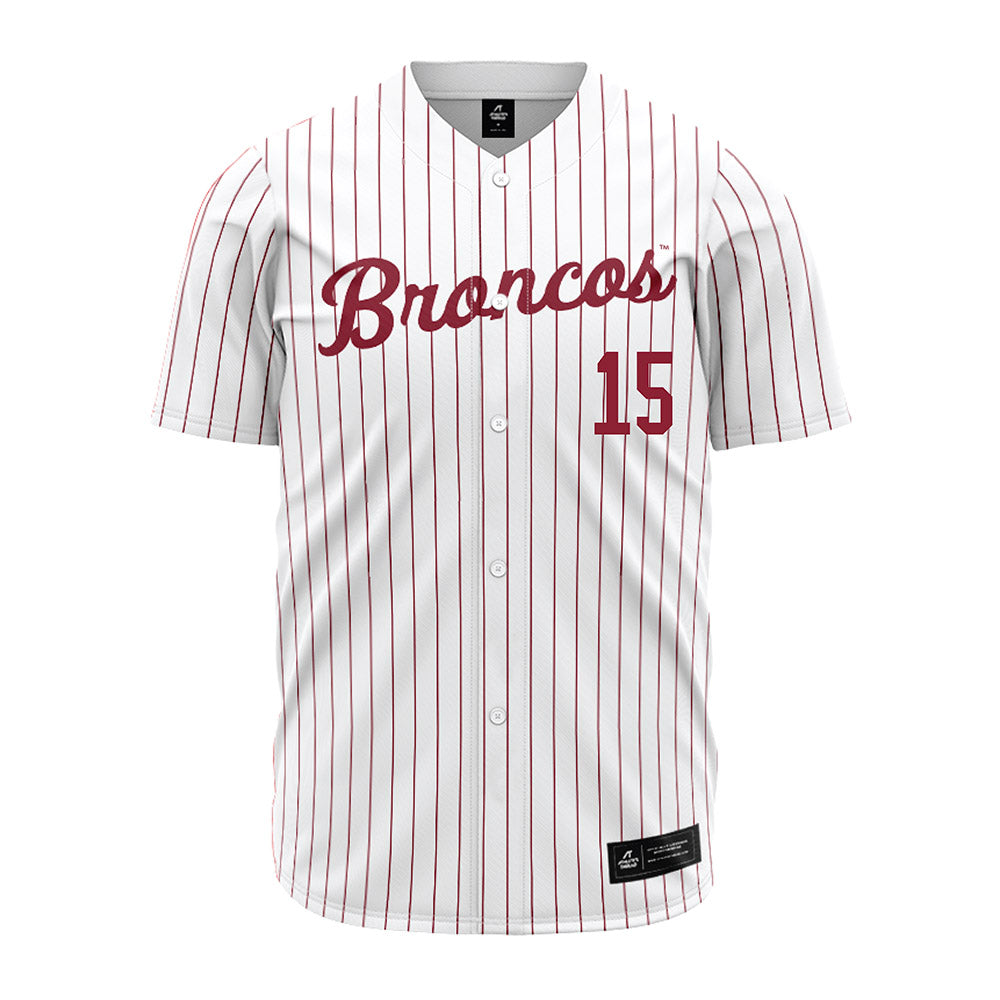 SCU - NCAA Baseball : Koen Carston - White Jersey-0