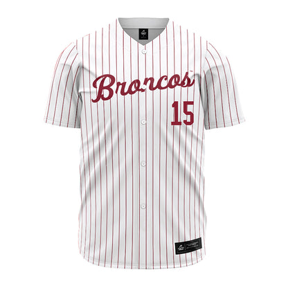 SCU - NCAA Baseball : Koen Carston - White Jersey-0