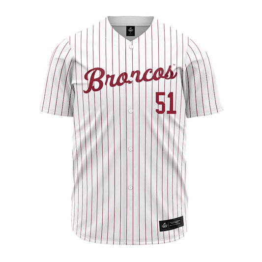 SCU - NCAA Baseball : Mace Wheeler - White Jersey-0