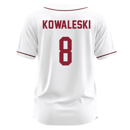 SCU - NCAA Softball : Cienna Kowaleski - White Jersey-1