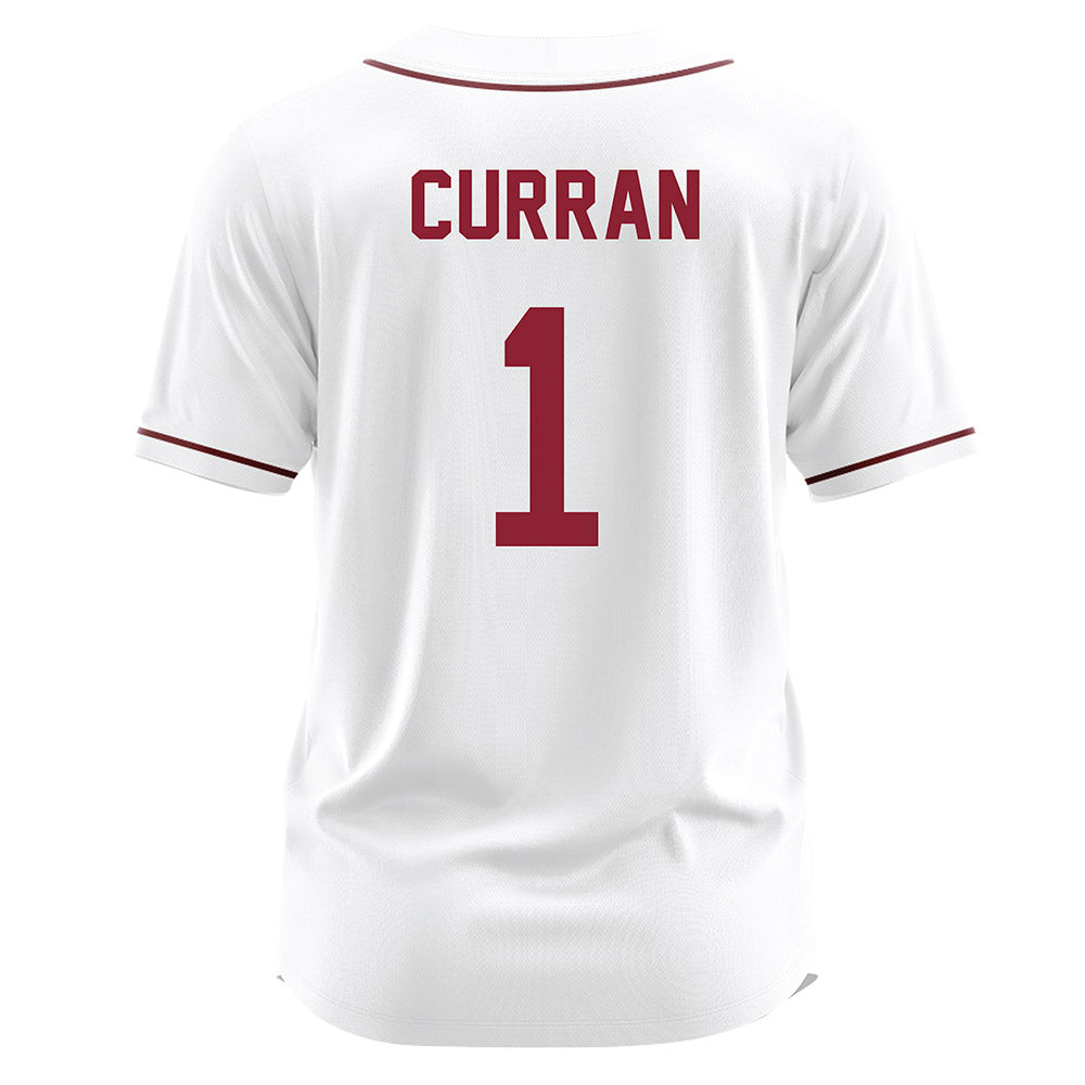 SCU - NCAA Softball : Cairah Curran - White Jersey-1
