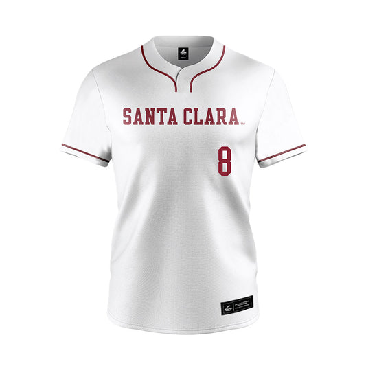SCU - NCAA Softball : Bethany Shih - White Jersey-0