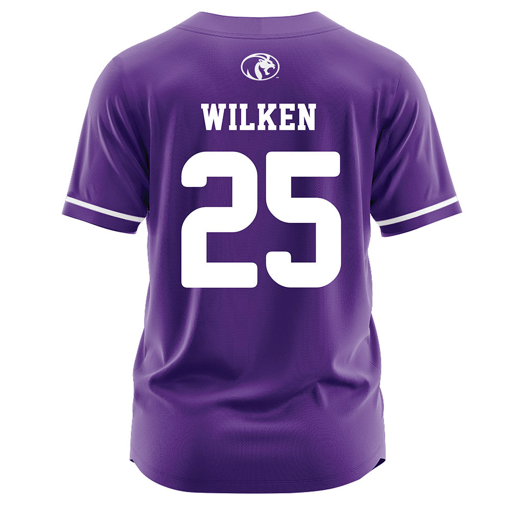 North Alabama - NCAA Softball : Alivia Wilken - Purple Jersey