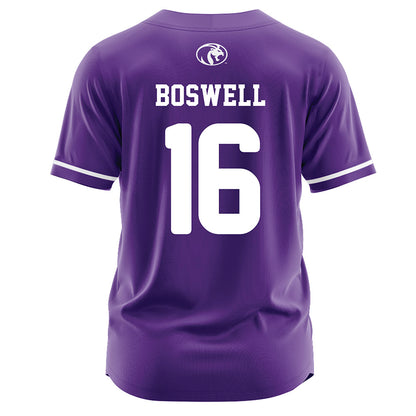 North Alabama - NCAA Softball : Lily Boswell - Purple Jersey
