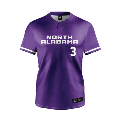 North Alabama - NCAA Softball : Emily Simon - Purple Jersey