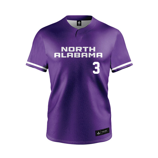 North Alabama - NCAA Softball : Emily Simon - Purple Jersey