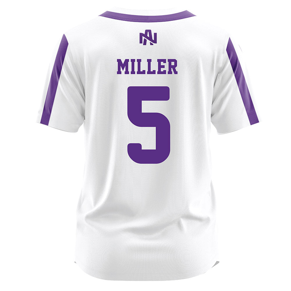 North Alabama - NCAA Softball : Jayla Miller - White Jersey