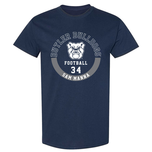 Butler - NCAA Football : Sam Manna - Generic Shersey T-Shirt-0