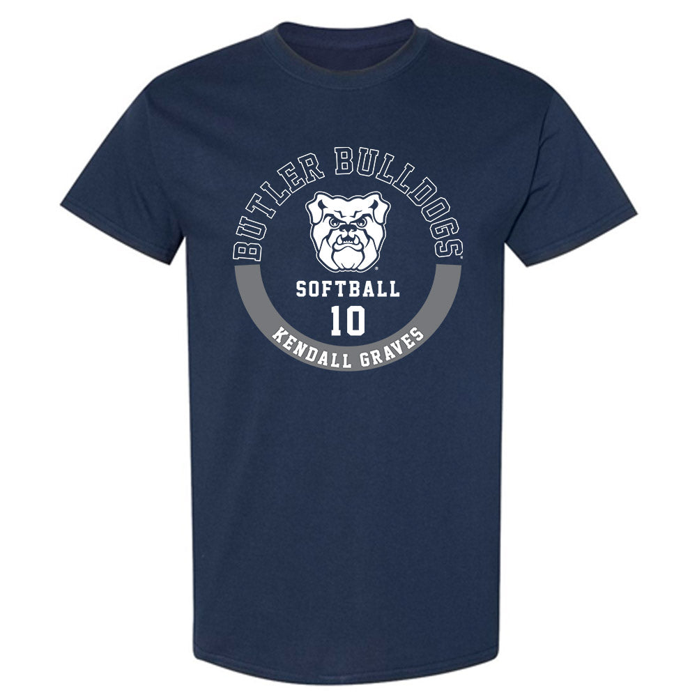 Butler - NCAA Softball : Kendall Graves - Generic Shersey T-Shirt-0