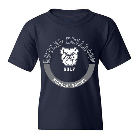 Butler - NCAA Men's Golf : Nicholas Brooks - Generic Shersey Youth T-Shirt-0