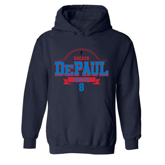 DePaul - NCAA Women's Soccer : Carolina Capizzi - Classic Fashion Shersey Hooded Sweatshirt-0