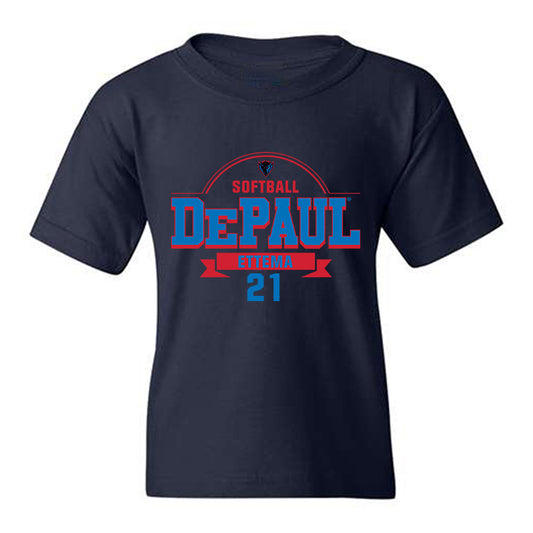 DePaul - NCAA Softball : Lydia Ettema - Classic Fashion Shersey Youth T-Shirt-0