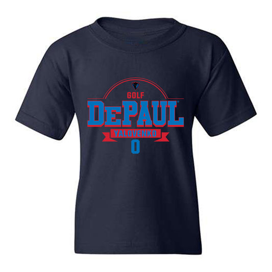 DePaul - NCAA Men's Golf : Artemiy Yalovenko - Classic Fashion Shersey Youth T-Shirt-0