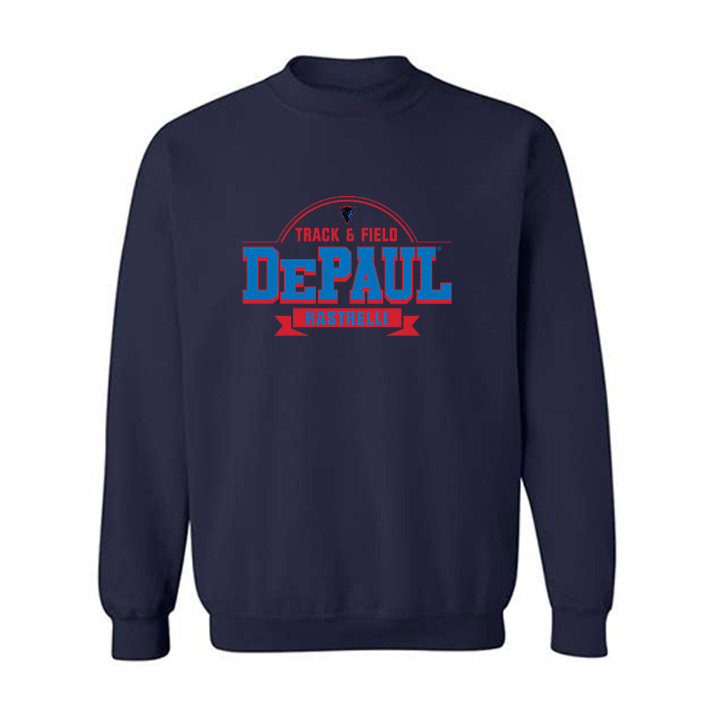 DePaul - NCAA Women's Track & Field : Sammi Rastrelli - Classic Fashion Shersey Crewneck Sweatshirt-0