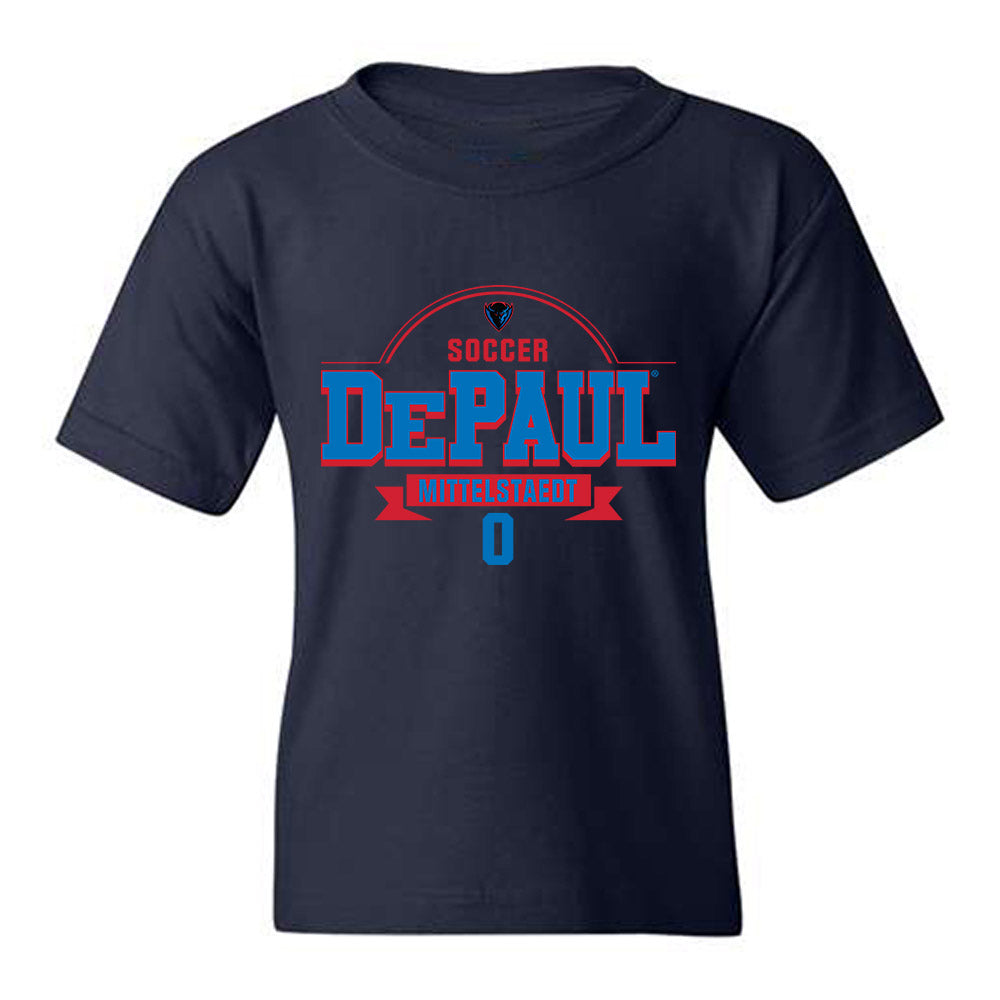 DePaul - NCAA Women's Soccer : Savannah Mittelstaedt - Classic Fashion Shersey Youth T-Shirt-0