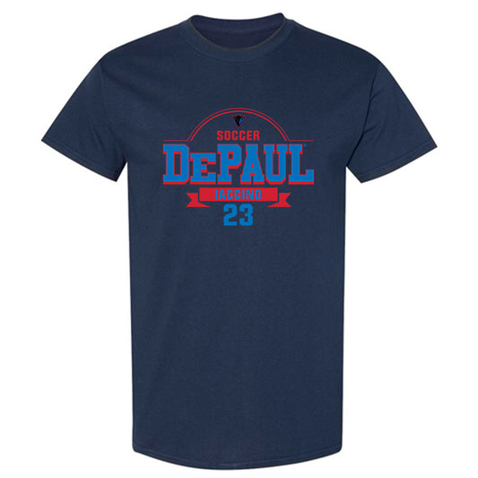 DePaul - NCAA Men's Soccer : Luca Iaccino - Classic Fashion Shersey T-Shirt-0