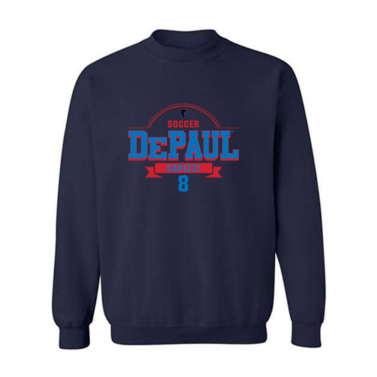 DePaul - NCAA Women's Soccer : Carolina Capizzi - Classic Fashion Shersey Crewneck Sweatshirt-0
