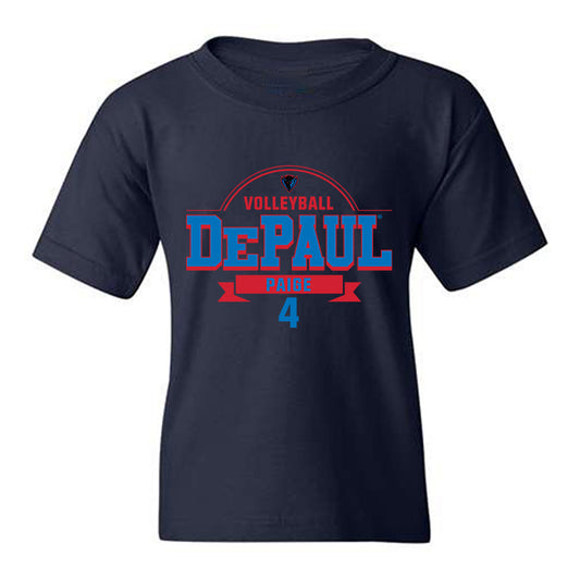 DePaul - NCAA Women's Volleyball : Jocelyn Paige - Classic Fashion Shersey Youth T-Shirt-0