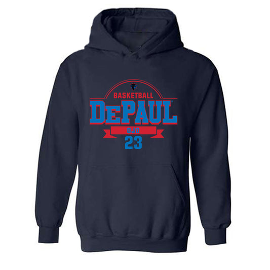 DePaul - NCAA Women's Basketball : Michelle Ojo - Classic Fashion Shersey Hooded Sweatshirt-0