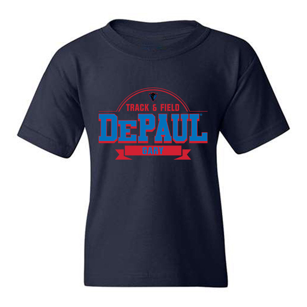 DePaul - NCAA Men's Track & Field : Jaiden Gary - Classic Fashion Shersey Youth T-Shirt-0