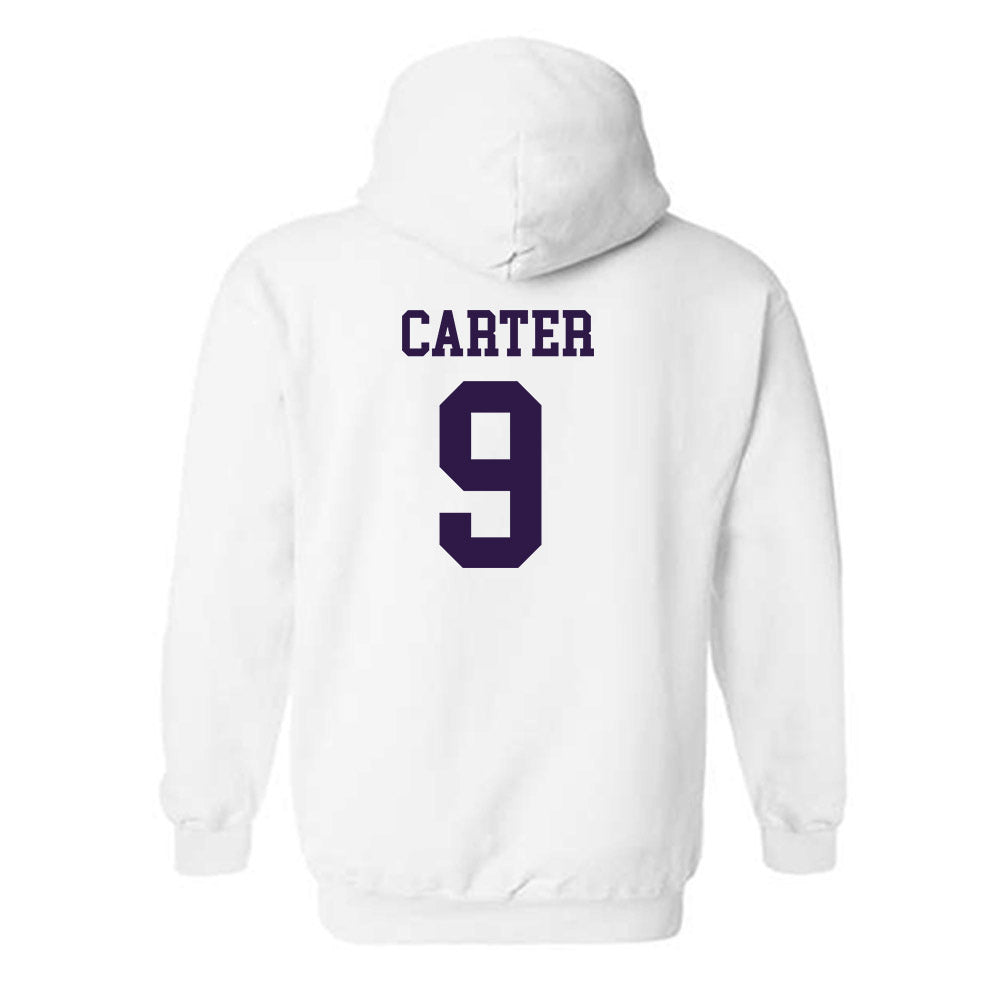 Kansas State - NCAA Women's Volleyball : Chandler Carter - Classic Shersey Hooded Sweatshirt-1
