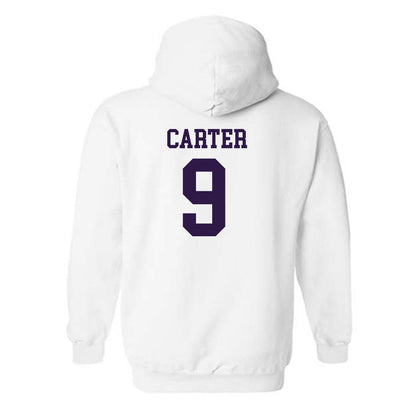 Kansas State - NCAA Women's Volleyball : Chandler Carter - Classic Shersey Hooded Sweatshirt-1