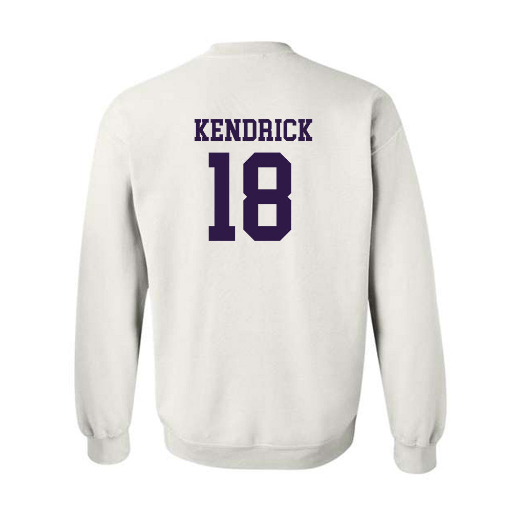 Kansas State - NCAA Baseball : Micah Kendrick - Classic Shersey Crewneck Sweatshirt-1
