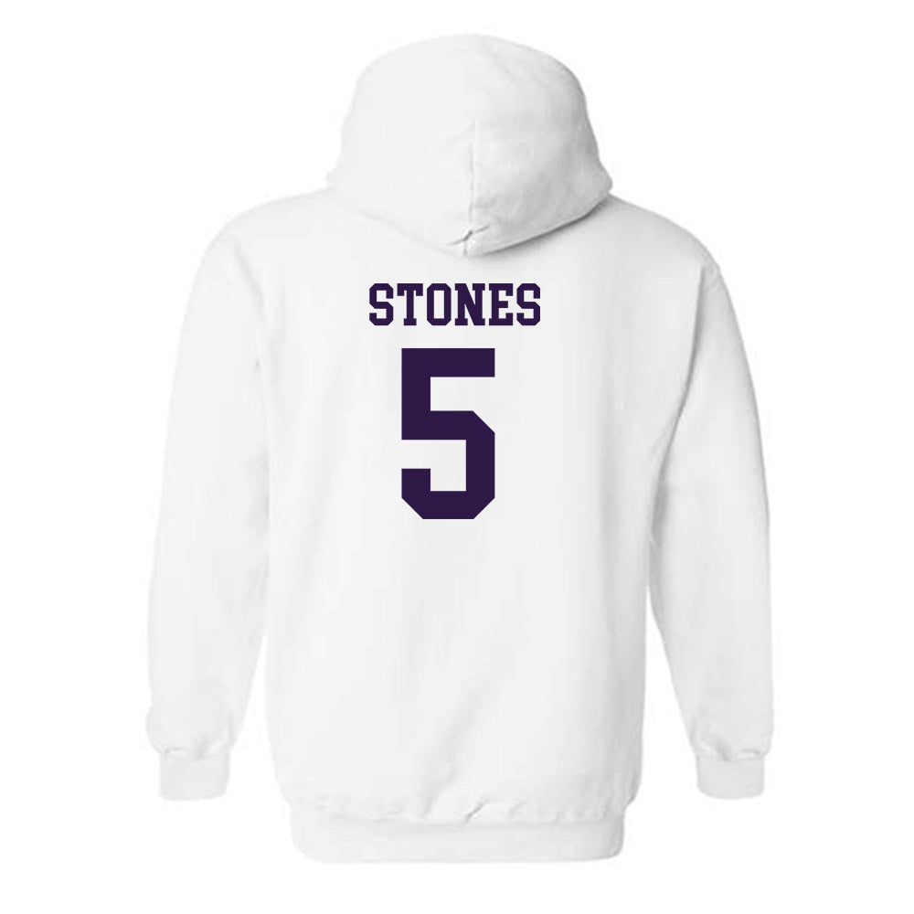Kansas State - NCAA Women's Volleyball : Avery Stones - Classic Shersey Hooded Sweatshirt-1