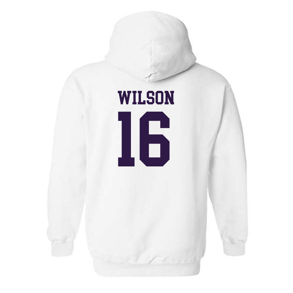Kansas State - NCAA Football : Julius Wilson - Classic Shersey Hooded Sweatshirt-1