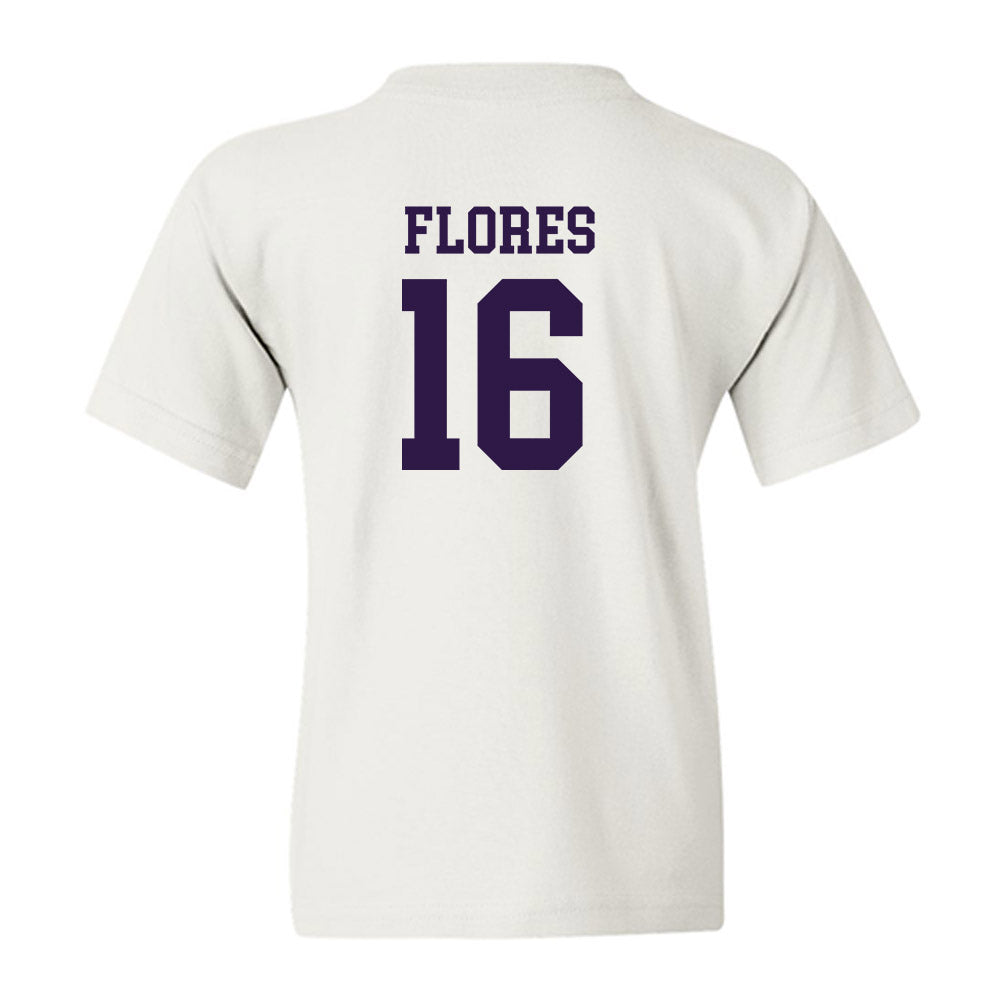 Kansas State - NCAA Baseball : Matthew Flores - Classic Shersey Youth T-Shirt-1