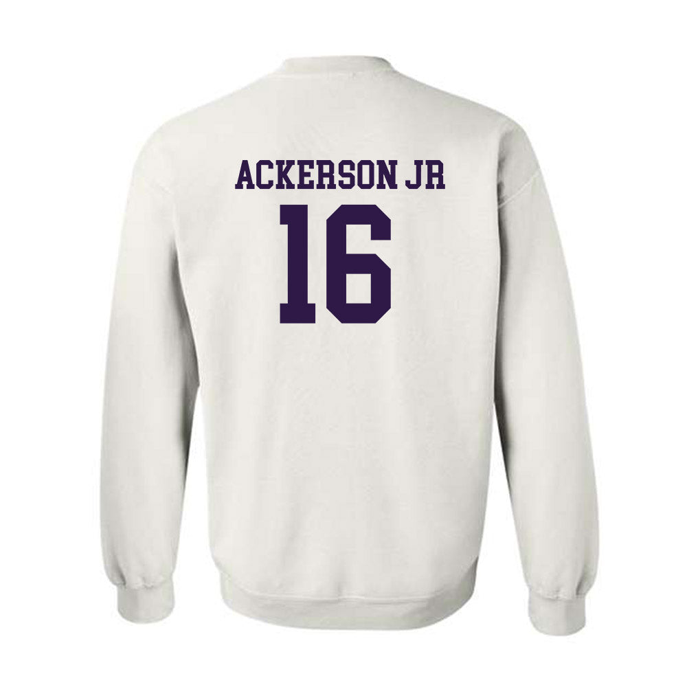 Kansas State - NCAA Football : Dj Ackerson Jr - Classic Shersey Crewneck Sweatshirt-1