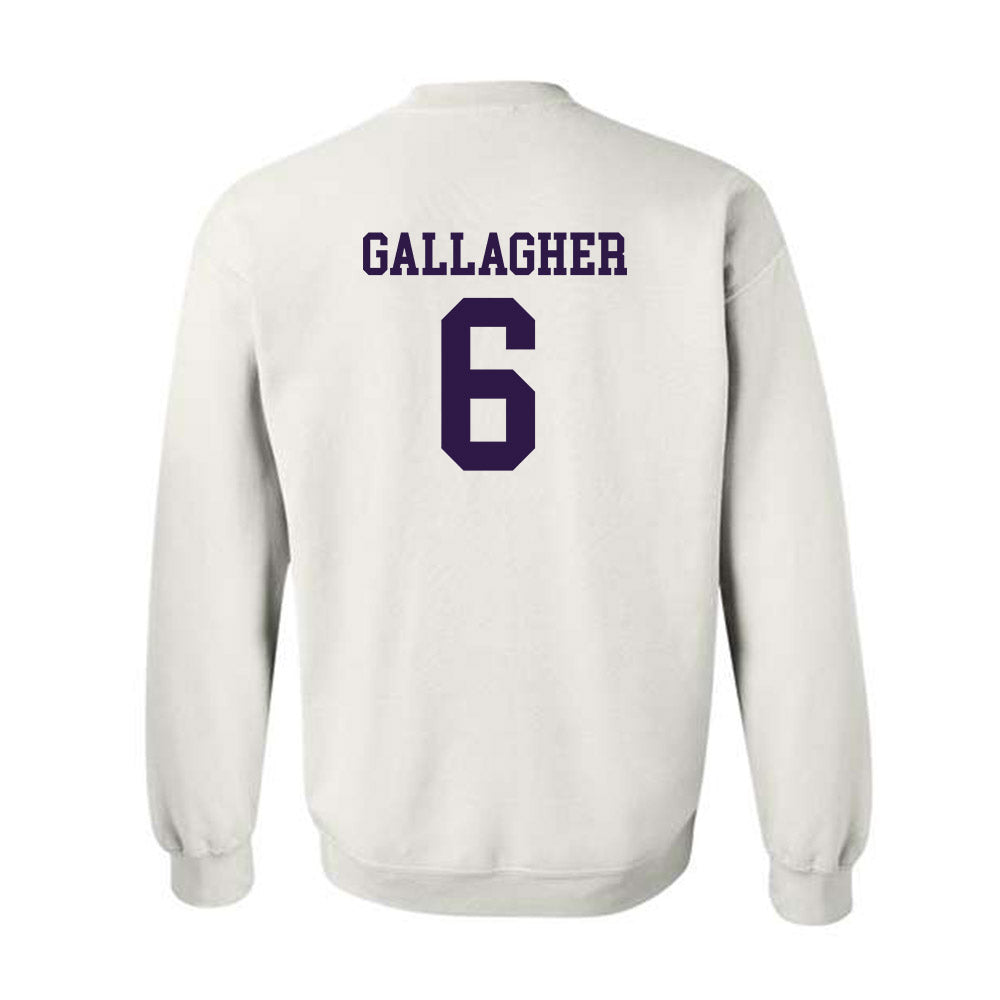Kansas State - NCAA Baseball : Grant Gallagher - Classic Shersey Crewneck Sweatshirt-1