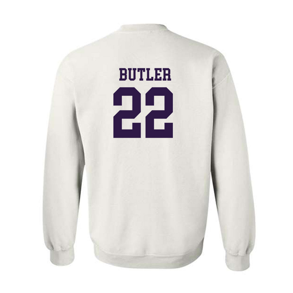 Kansas State - NCAA Baseball : Tazwell Butler - Classic Shersey Crewneck Sweatshirt-1