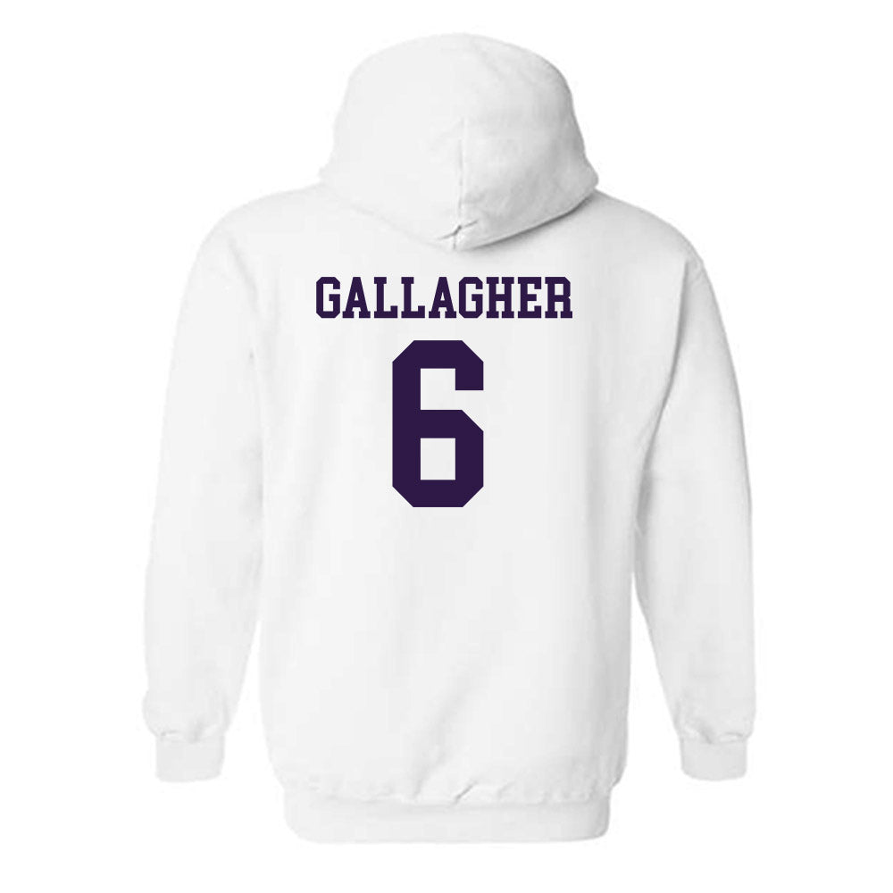 Kansas State - NCAA Baseball : Grant Gallagher - Classic Shersey Hooded Sweatshirt-1