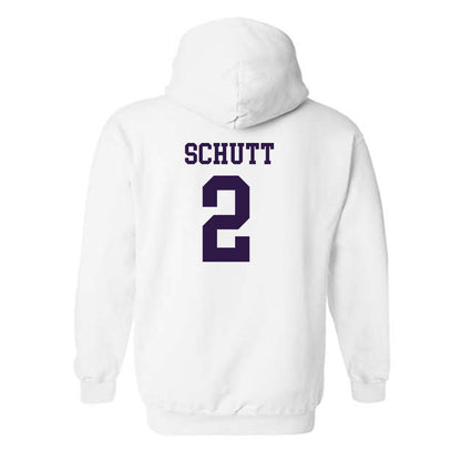 Kansas State - NCAA Men's Basketball : Jaden Schutt - Classic Shersey Hooded Sweatshirt-1