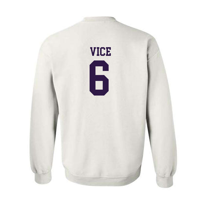 Kansas State - NCAA Men's Basketball : Brock Vice - Classic Shersey Crewneck Sweatshirt-1