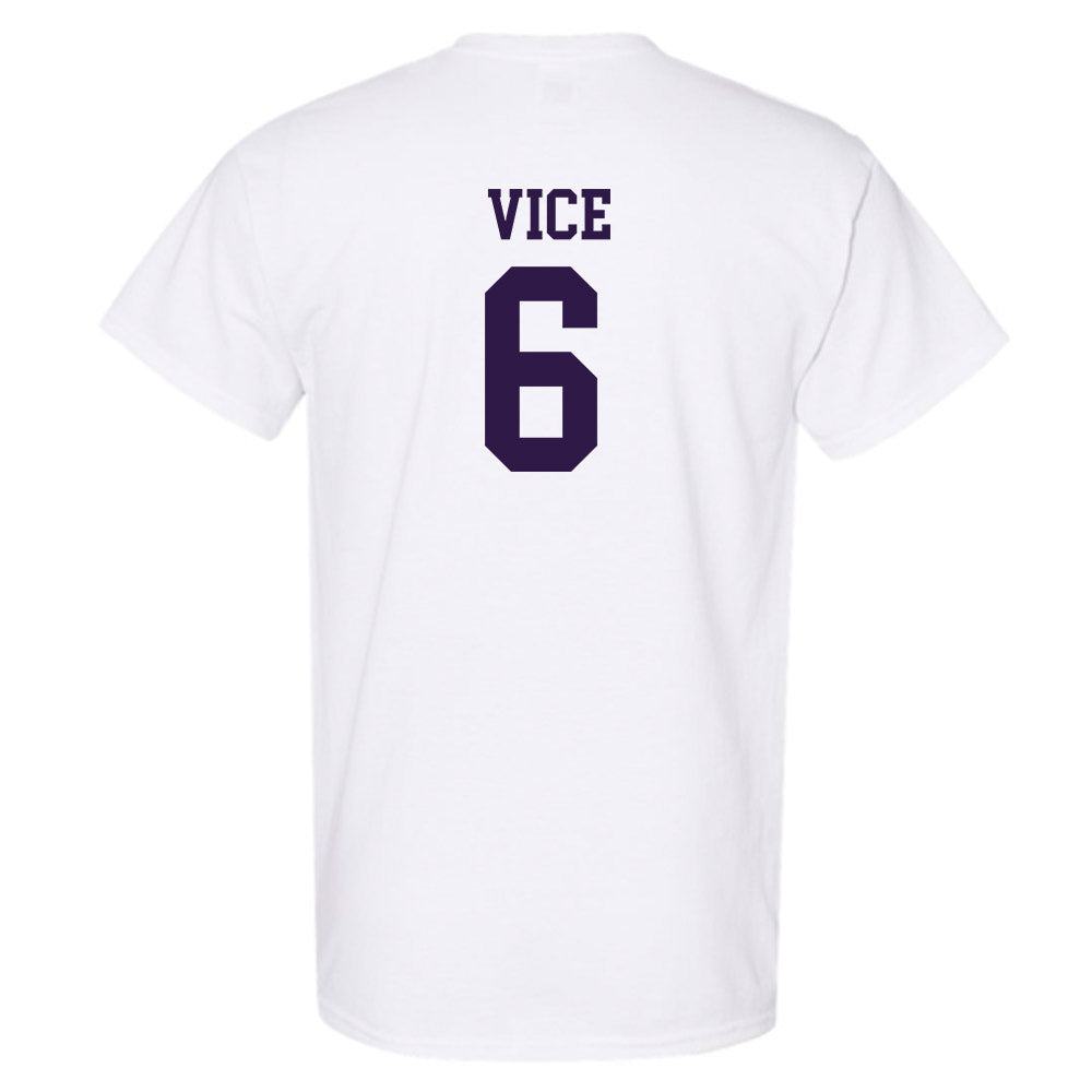 Kansas State - NCAA Men's Basketball : Brock Vice - Classic Shersey T-Shirt-1