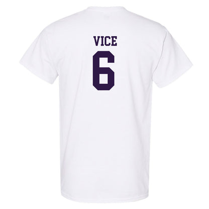 Kansas State - NCAA Men's Basketball : Brock Vice - Classic Shersey T-Shirt-1