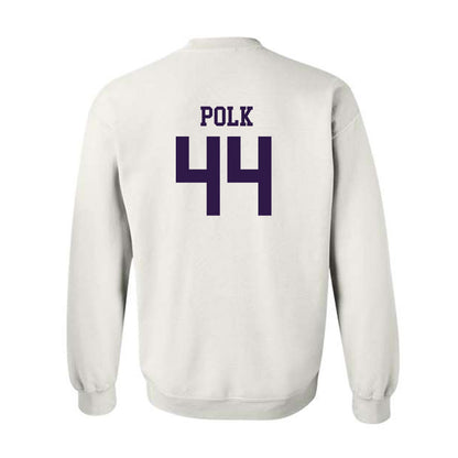 Kansas State - NCAA Football : Weston Polk - Classic Shersey Crewneck Sweatshirt-1