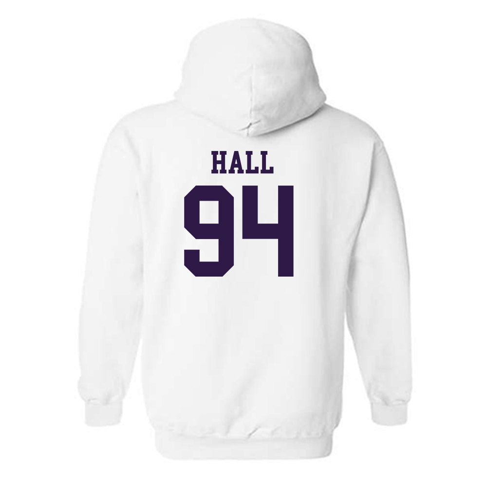 Kansas State - NCAA Football : Kingston Hall - Classic Shersey Hooded Sweatshirt-1