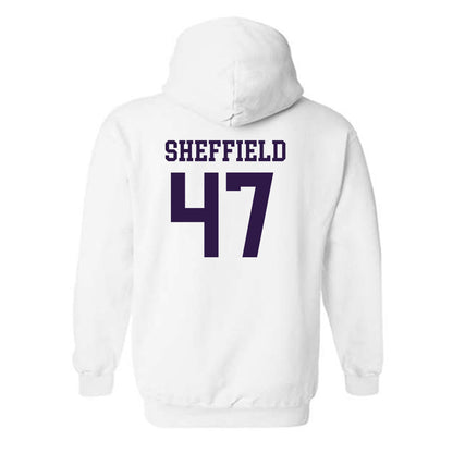 Kansas State - NCAA Baseball : Lincoln Sheffield - Classic Shersey Hooded Sweatshirt-1