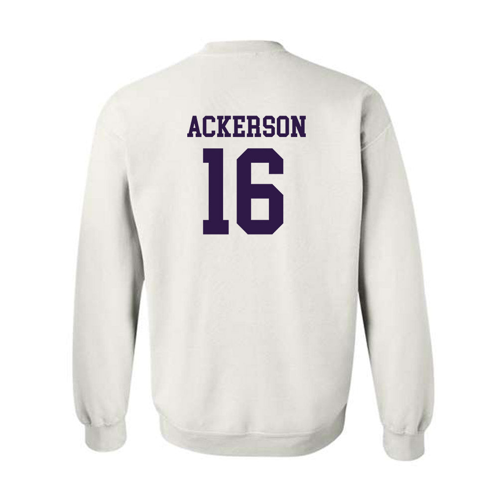 Kansas State - NCAA Football : Dj Ackerson - Classic Shersey Crewneck Sweatshirt-1