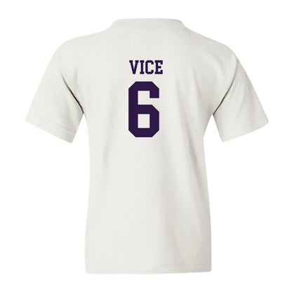 Kansas State - NCAA Men's Basketball : Brock Vice - Classic Shersey Youth T-Shirt-1