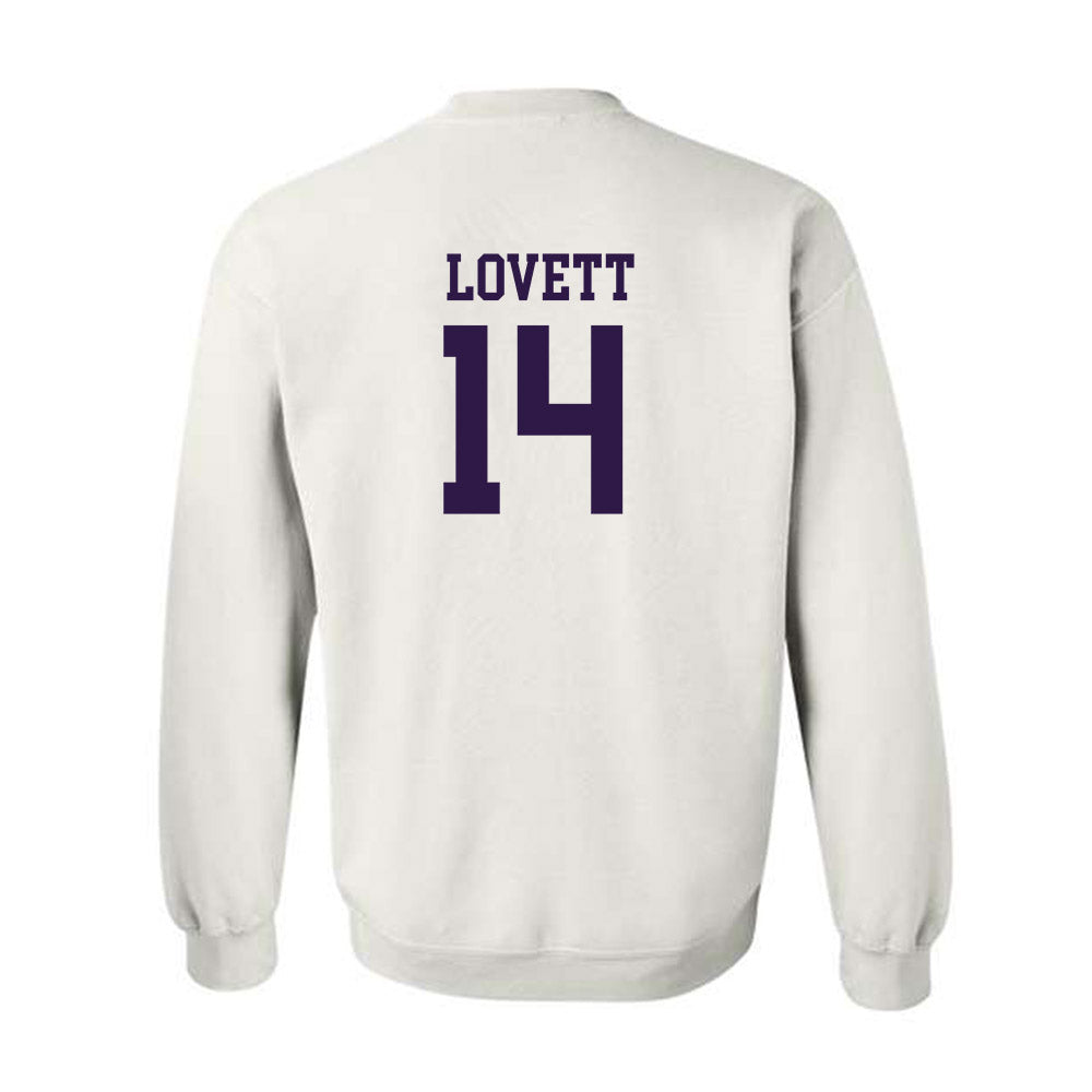 Kansas State - NCAA Football : Maxwell Lovett - Classic Shersey Crewneck Sweatshirt-1