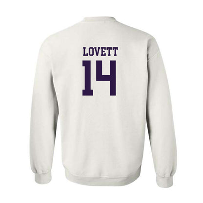 Kansas State - NCAA Football : Maxwell Lovett - Classic Shersey Crewneck Sweatshirt-1