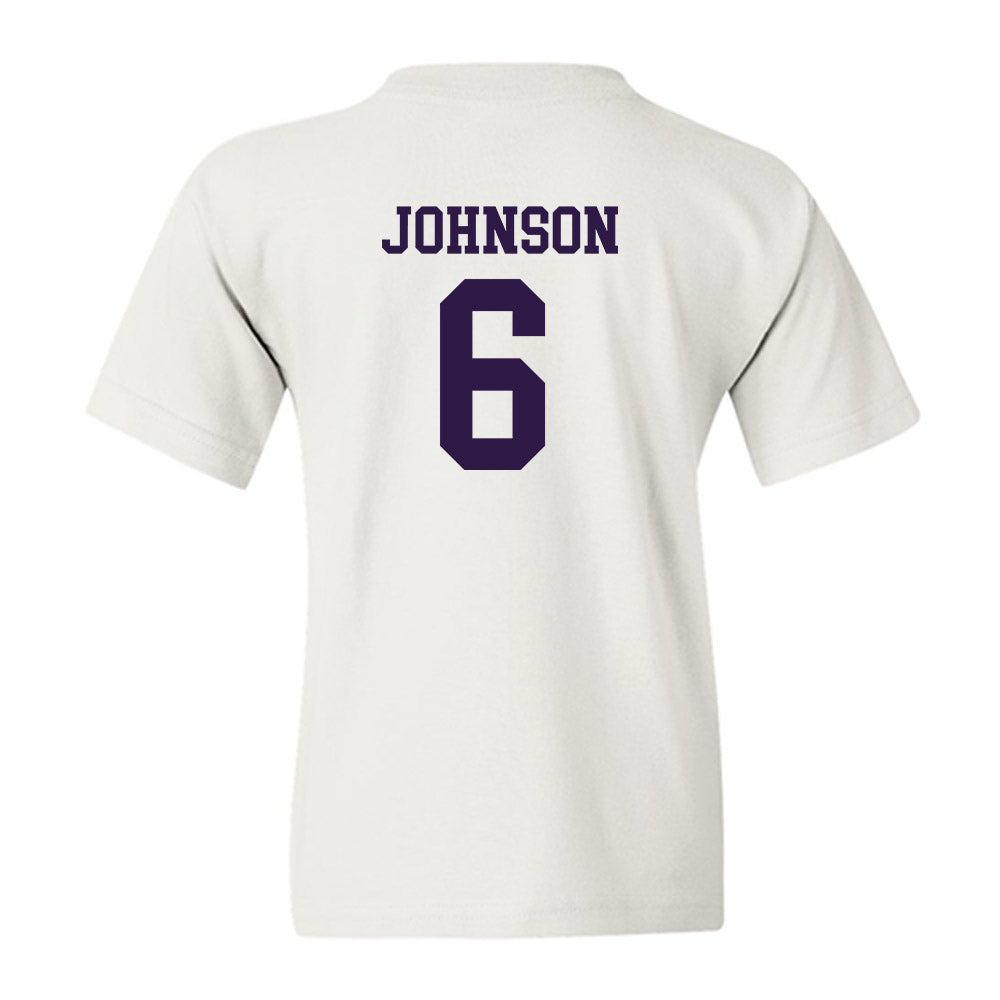 Kansas State - NCAA Men's Basketball : Marcus Johnson - Classic Shersey Youth T-Shirt-1