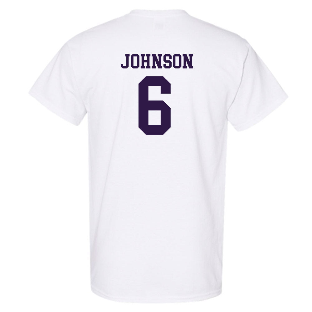 Kansas State - NCAA Men's Basketball : Marcus Johnson - Classic Shersey T-Shirt-1