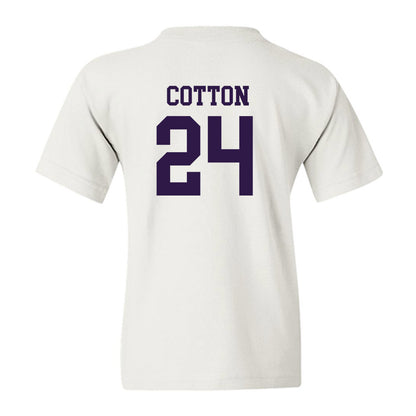 Kansas State - NCAA Women's Basketball : Jenessa Cotton - Classic Shersey Youth T-Shirt-1