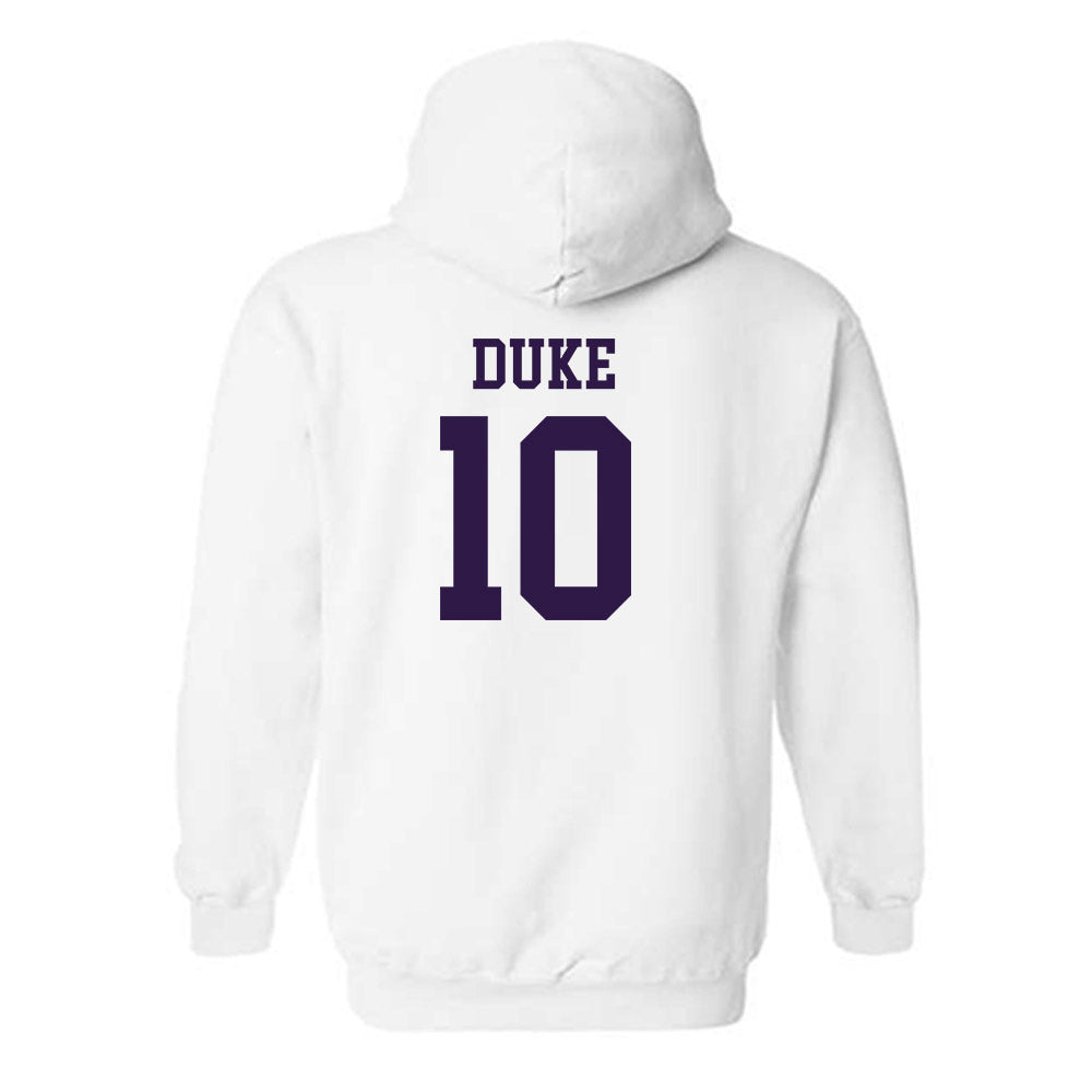 Kansas State - NCAA Baseball : Tanner Duke - Classic Shersey Hooded Sweatshirt-1